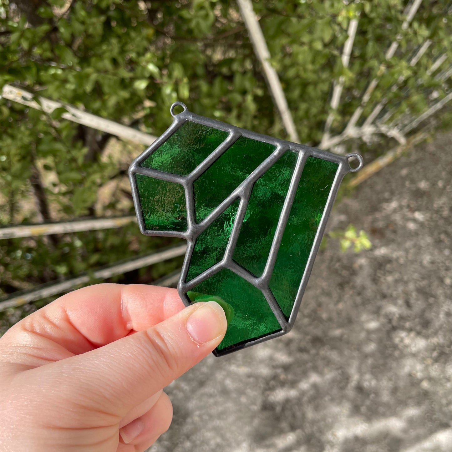 Blightshard - Twin Crystal (hanging piece)