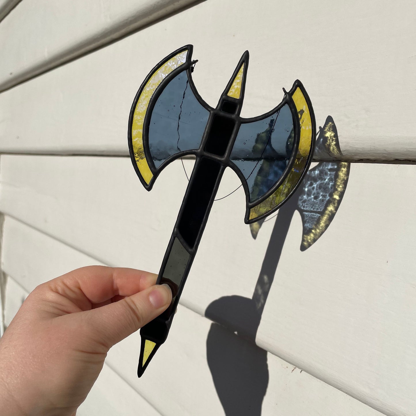 Luminous Rift Axe