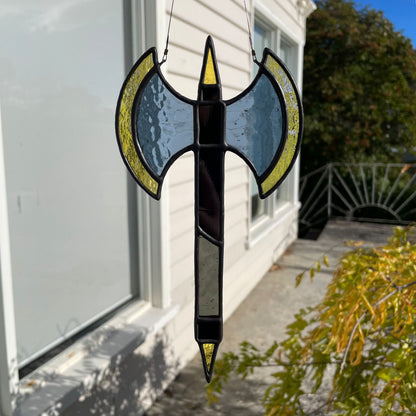 Luminous Rift Axe