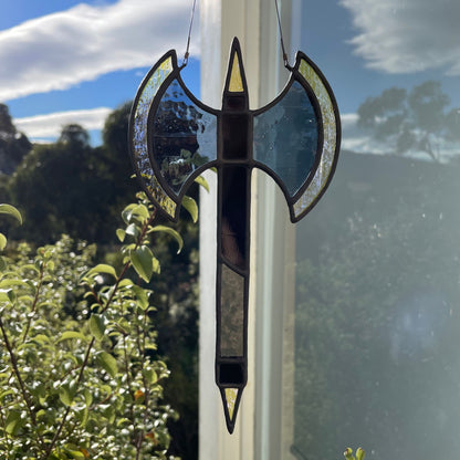 Luminous Rift Axe