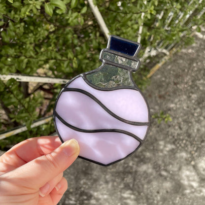 Potion Bottle Tea Light – Pink