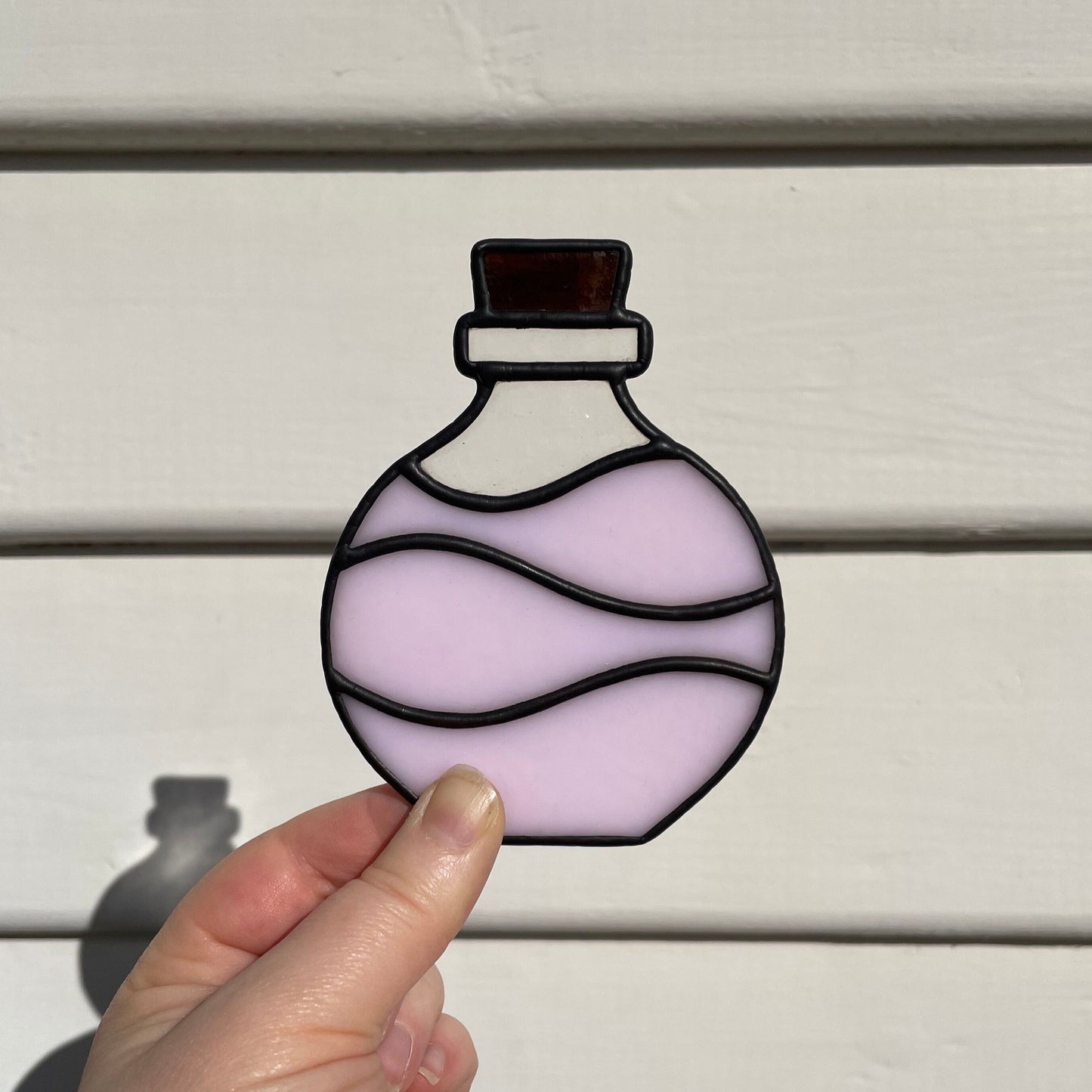 Potion Bottle Tea Light – Pink