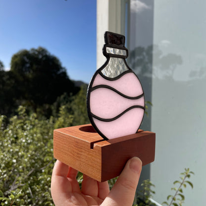Potion Bottle Tea Light – Pink