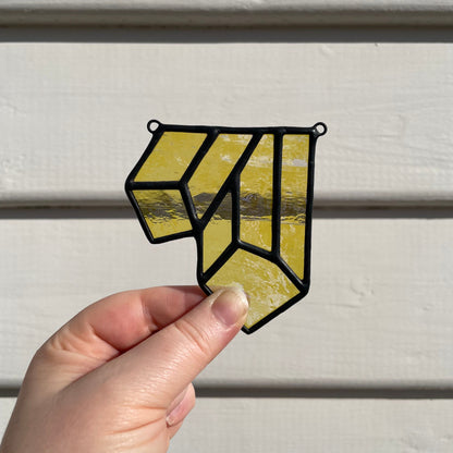 Runelight - Twin Crystal (hanging piece)