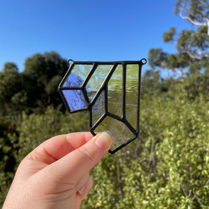 Runelight - Twin Crystal (hanging piece)
