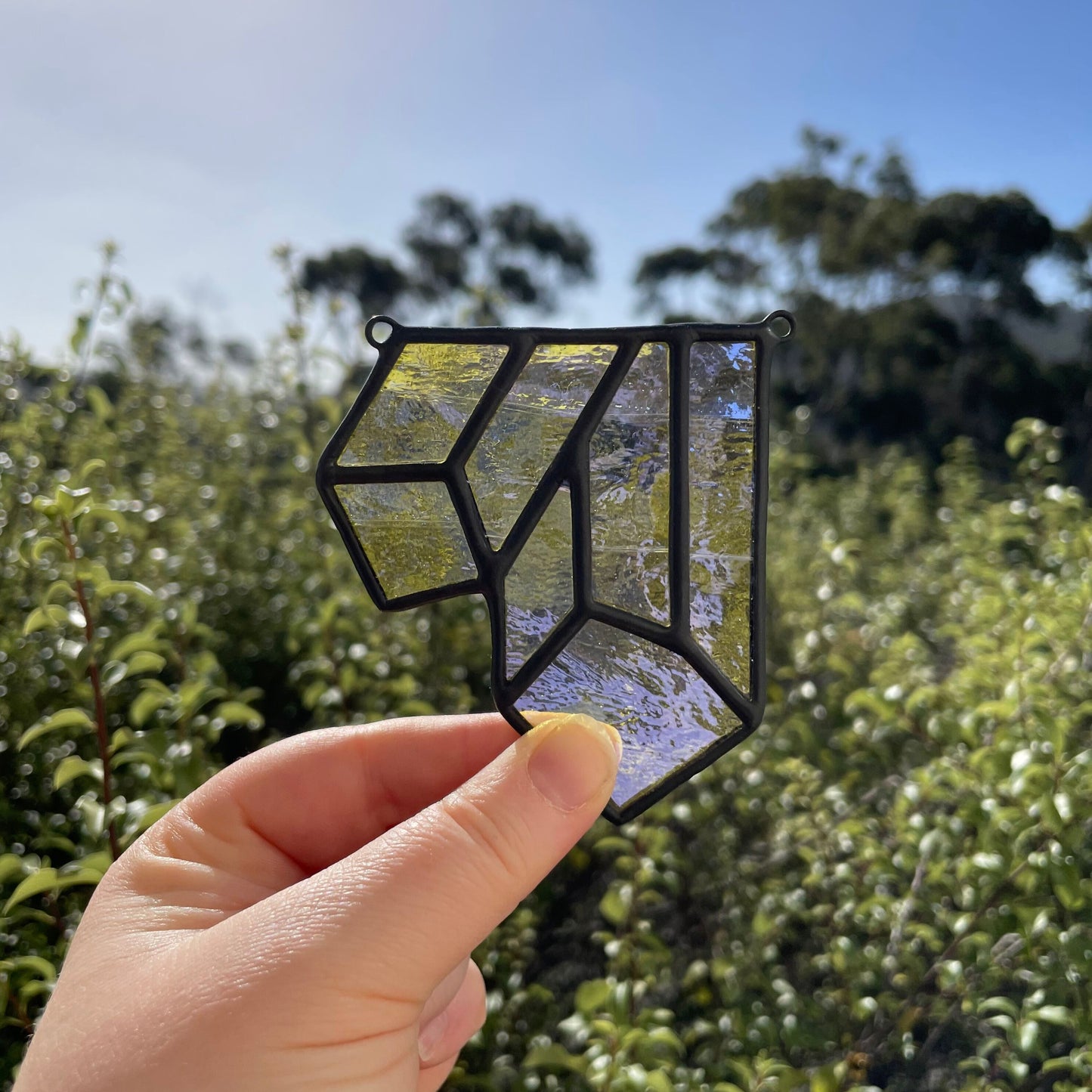 Runelight - Twin Crystal (hanging piece)