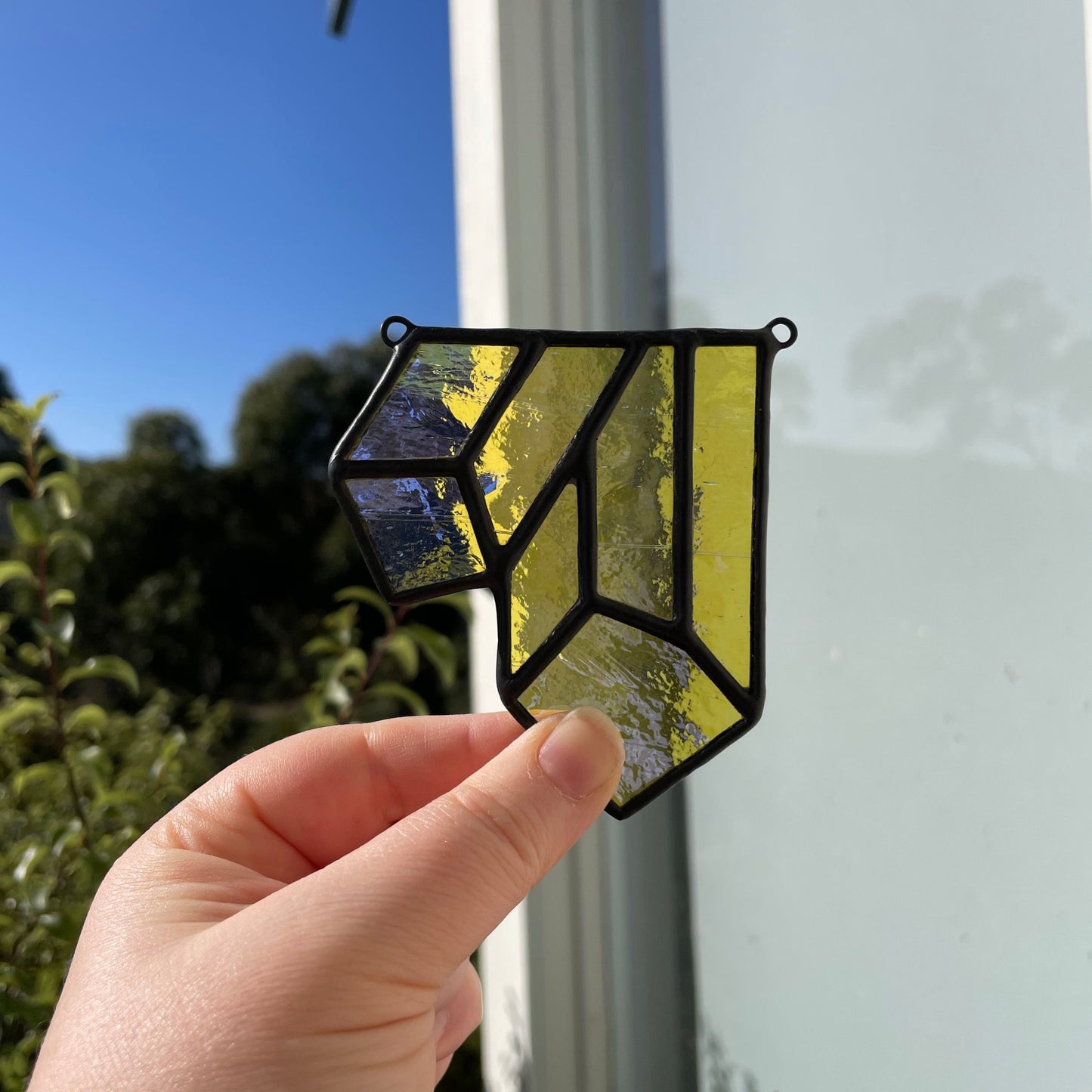 Runelight - Twin Crystal (hanging piece)
