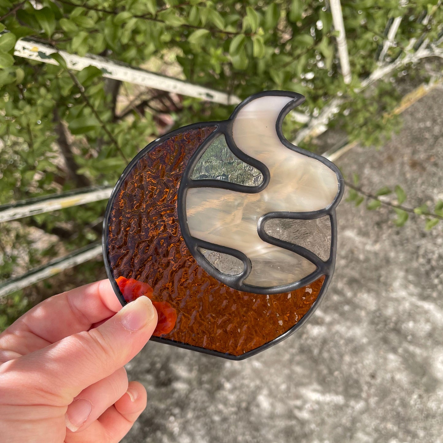 Smokey Night Tea Light - Amber Moon