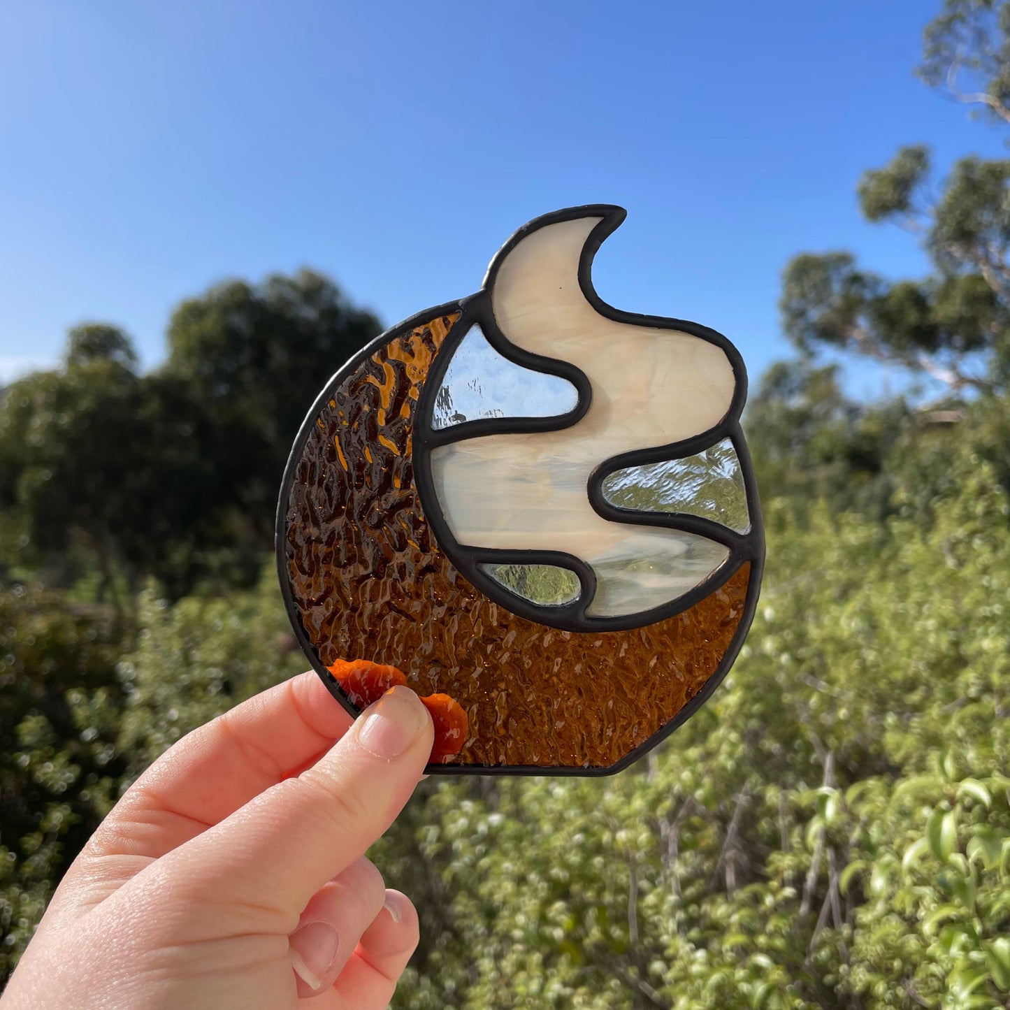 Smokey Night Tea Light - Amber Moon