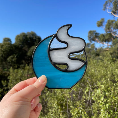 Smokey Night Tea Light - Blue Moon