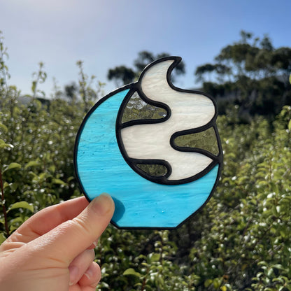 Smokey Night Tea Light - Blue Moon