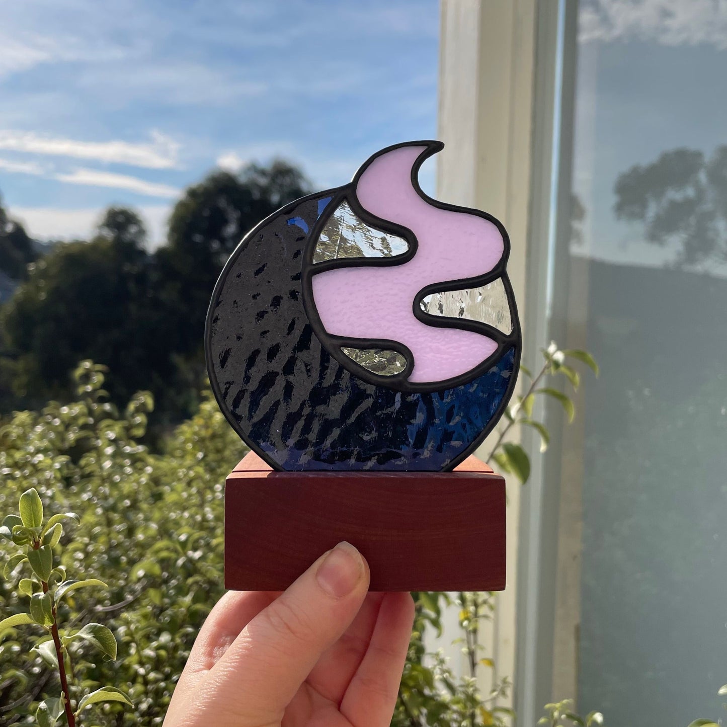 Smokey Night Tea Light - Dark Moon