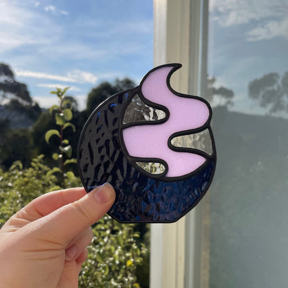 Smokey Night Tea Light - Dark Moon