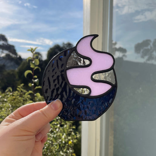 Smokey Night Tea Light - Dark Moon