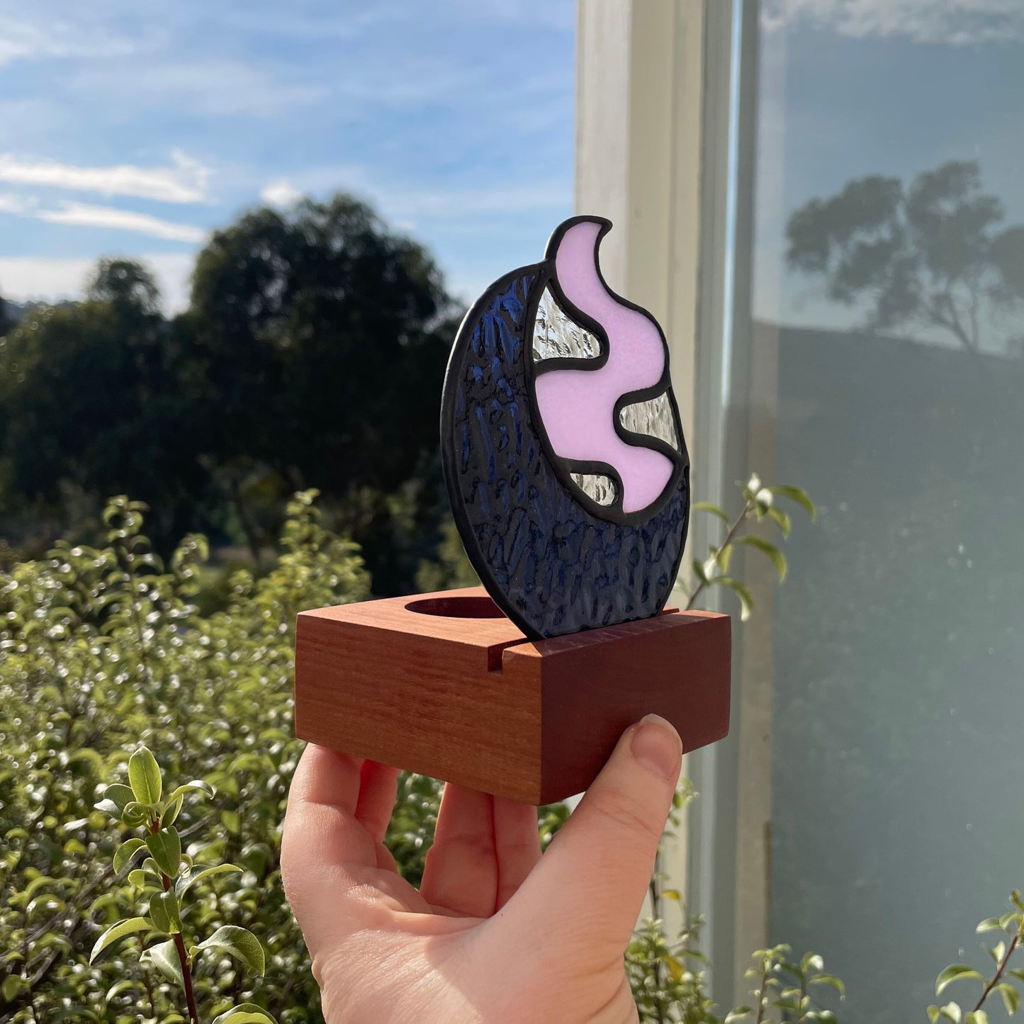 Smokey Night Tea Light - Dark Moon