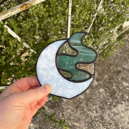 Smokey Night Tea Light - Mottle Moon