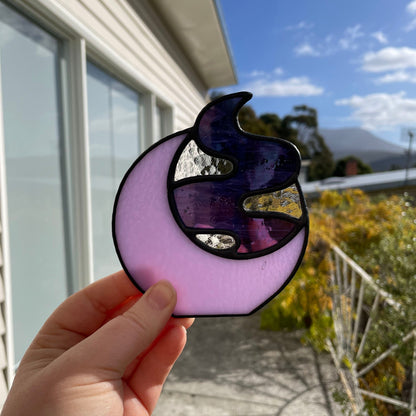 Smokey Night Tea Light - Lavender Moon