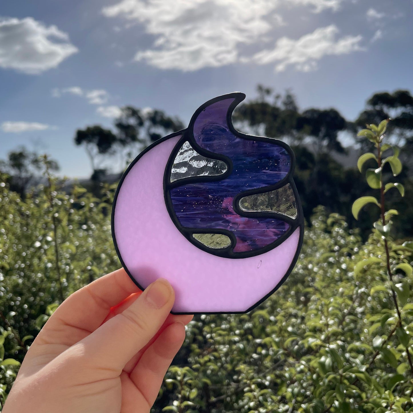 Smokey Night Tea Light - Lavender Moon